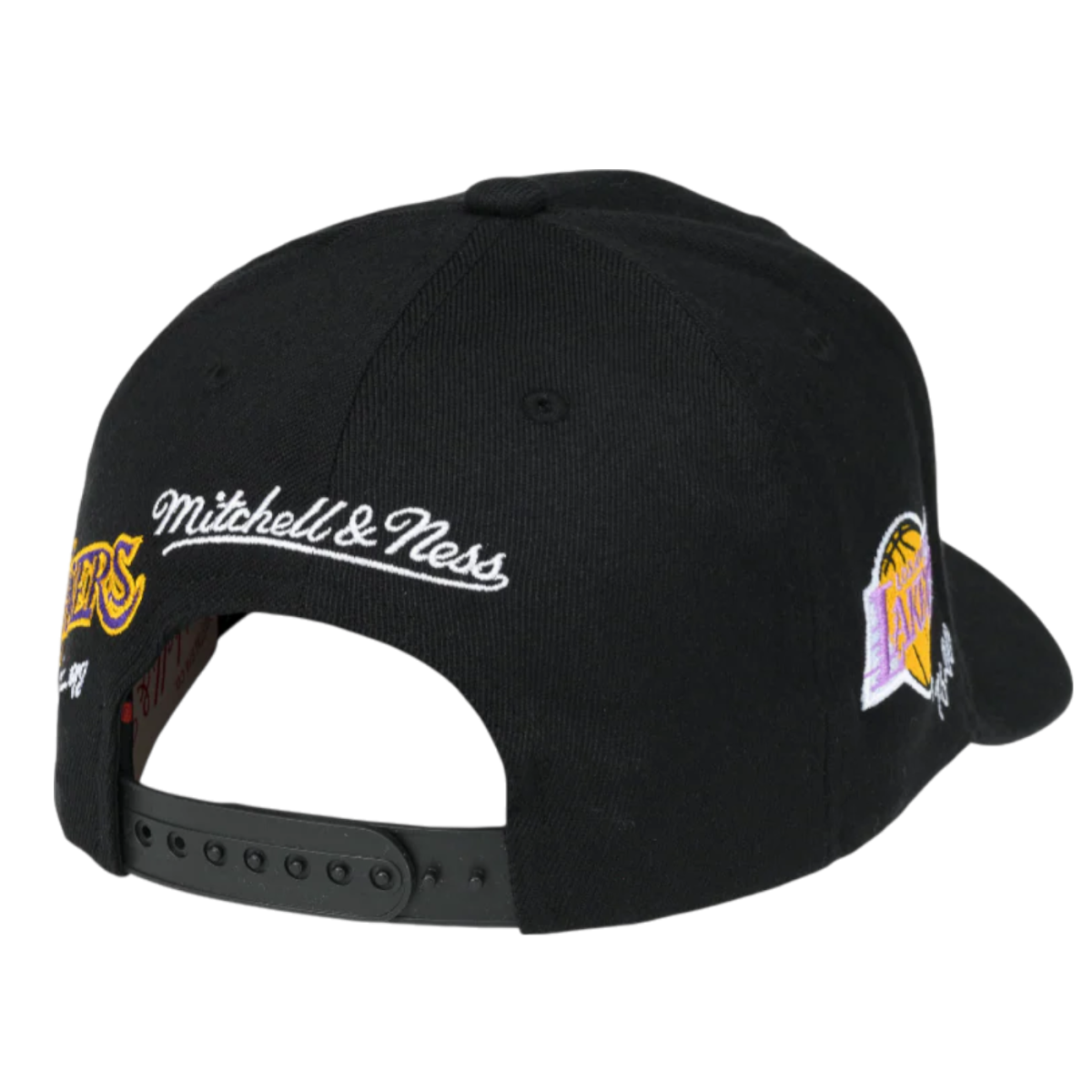 Gorra Mitchell & Ness Los Angeles Lakers NBA Spot Negro 2