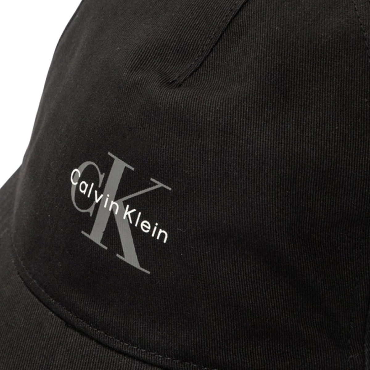 Gorra Calvin Klein Monologo Printed Jeans Negro 2