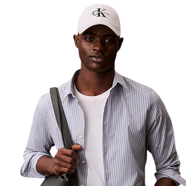 Gorra Calvin Klein CK Monologo Blanco
