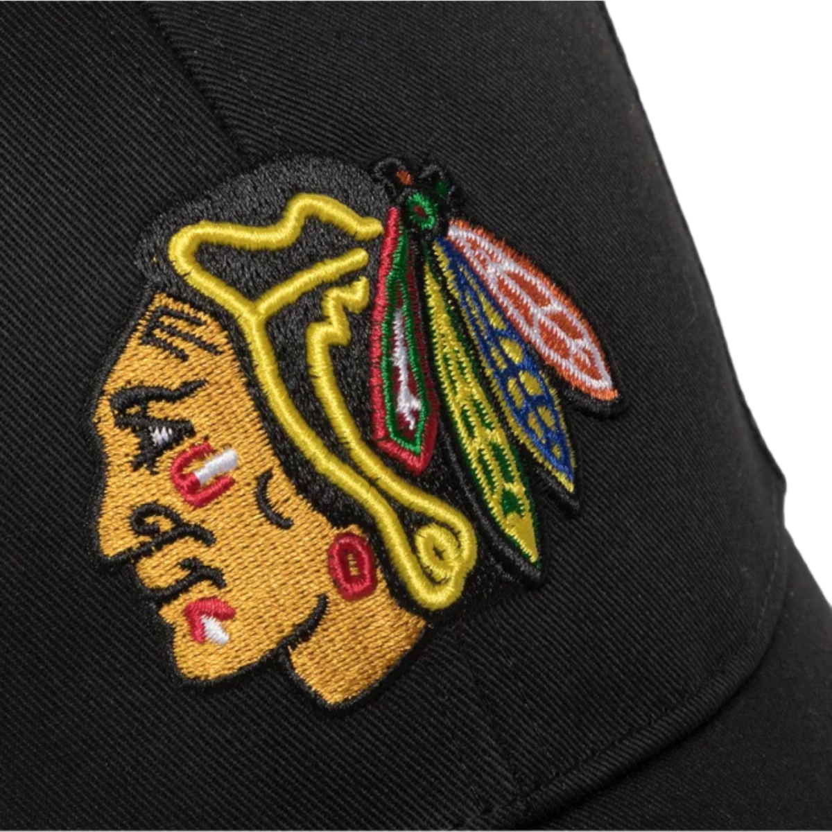 Gorra 47 Brand MLB Chicago Blackhawks Negro 2