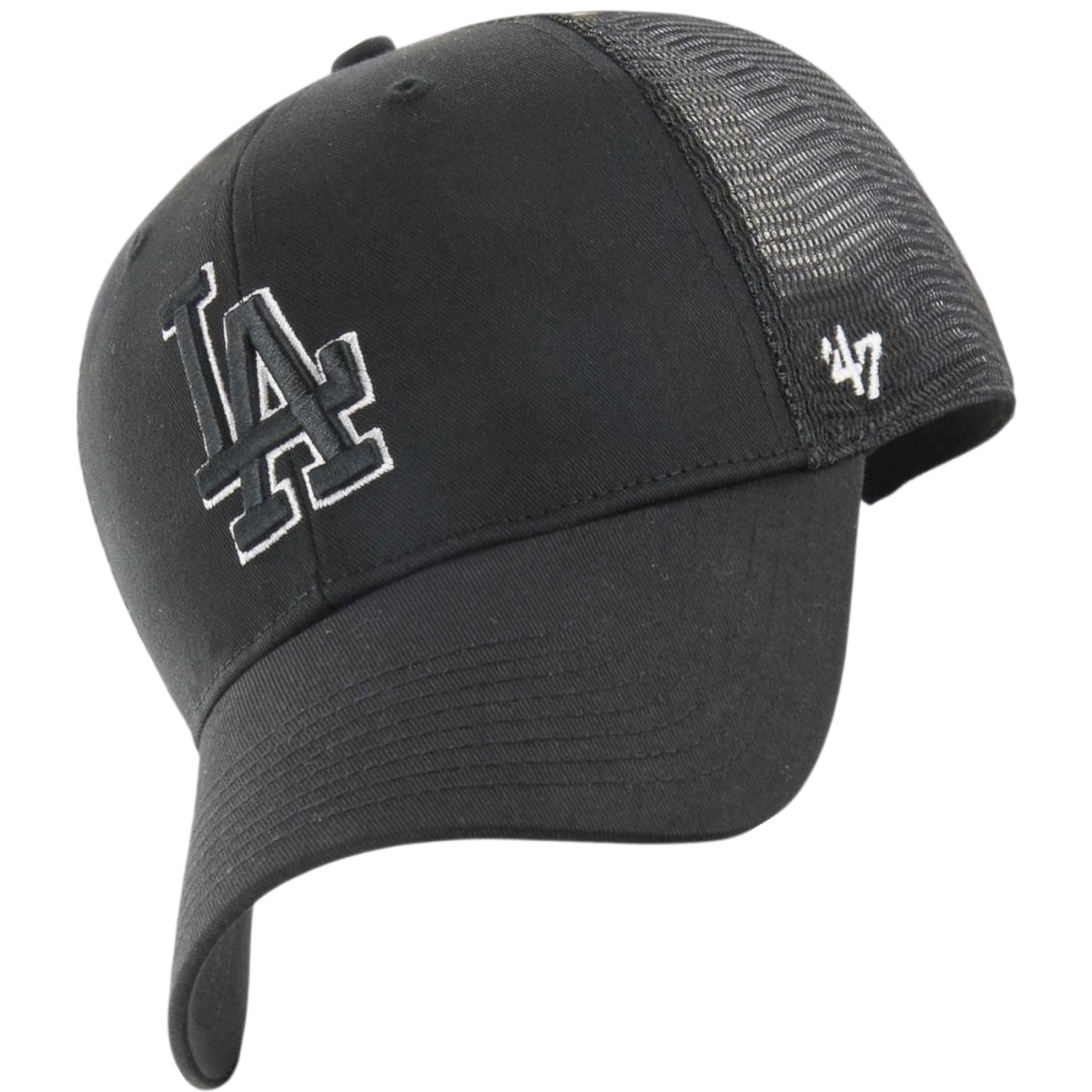 Gorra 47 Brand Los Angeles Dodgers Branson Negro