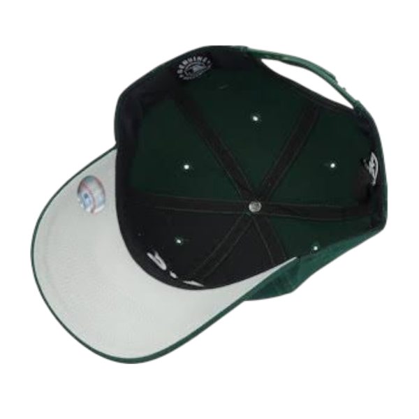 Gorra 47 Brand Oakland Athletics Verde Logo Blanco