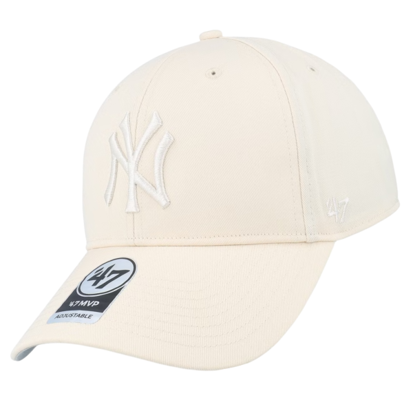 Gorra 47 Brand New York Yankees MVP Natural Beige