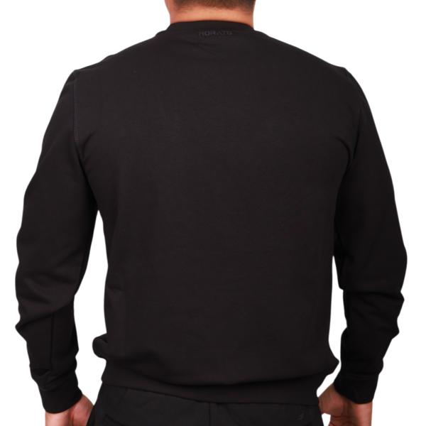 Sudadera Antony Morato Tigre Estampado Algodon Sostenible Hombre Negro