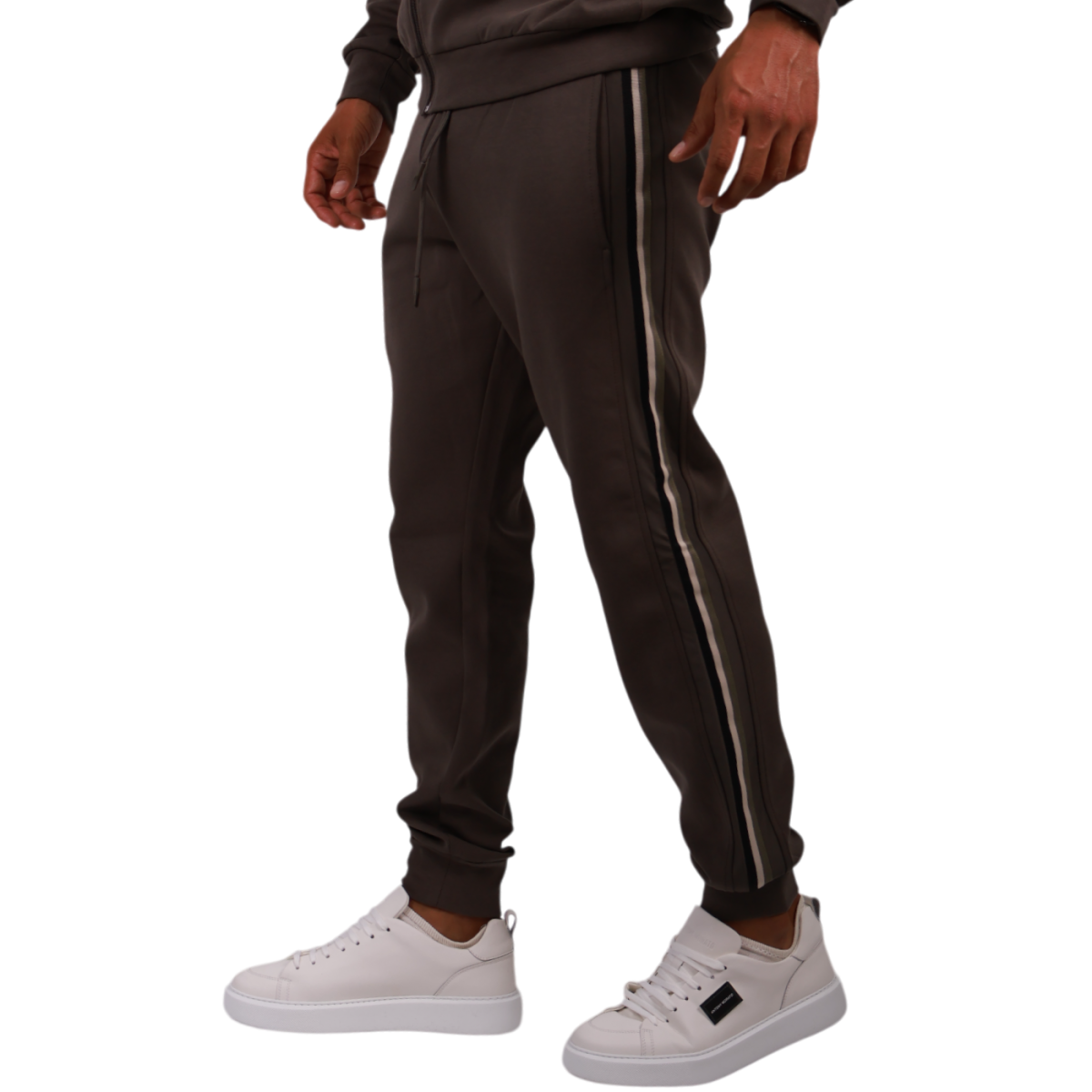 Pantalon Antony Morato con Bandas Mezcla Algodon Hombre Verde 2