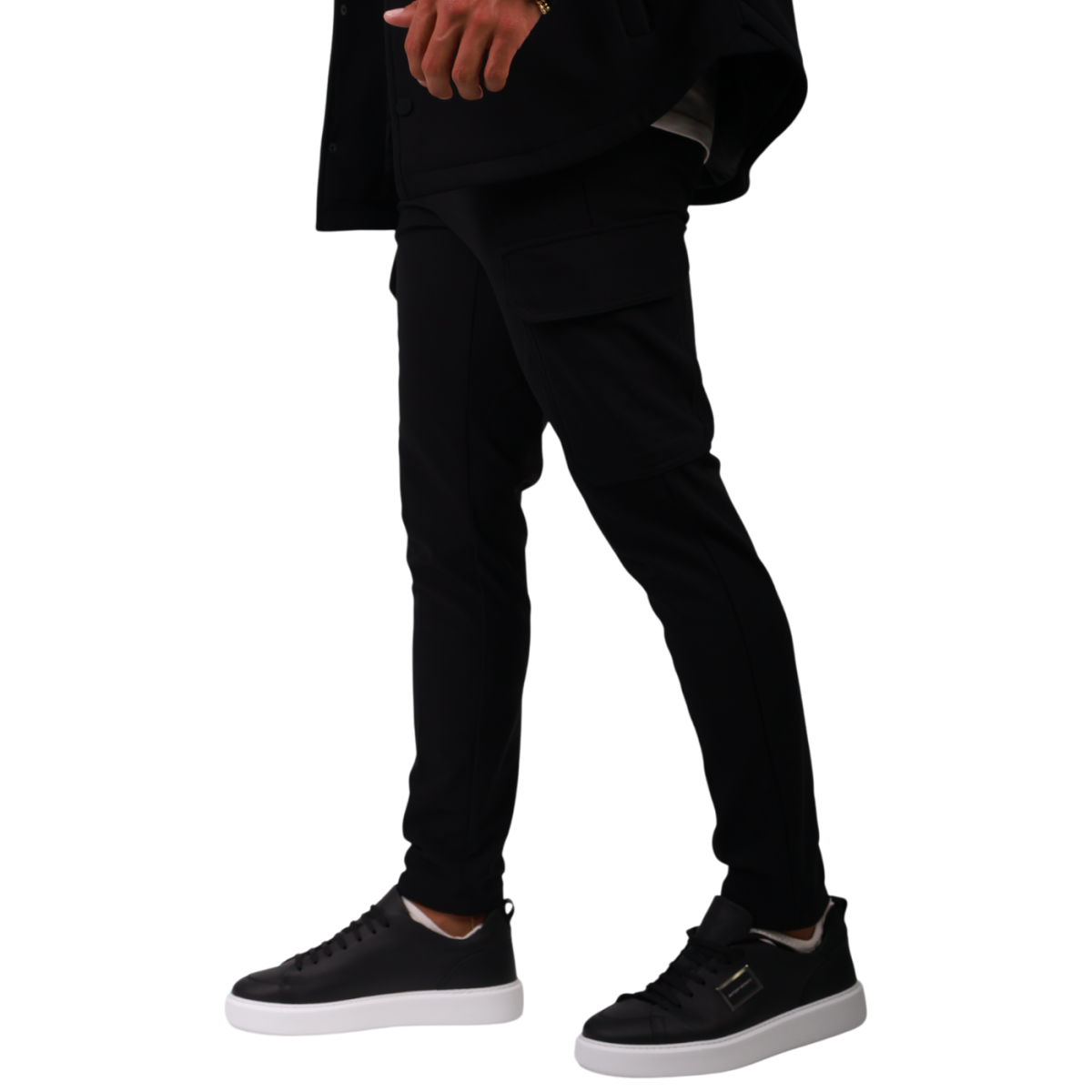 Pantalon Antony Morato Skinny Fit BJORN Bi-Stretch Hombre Negro 2