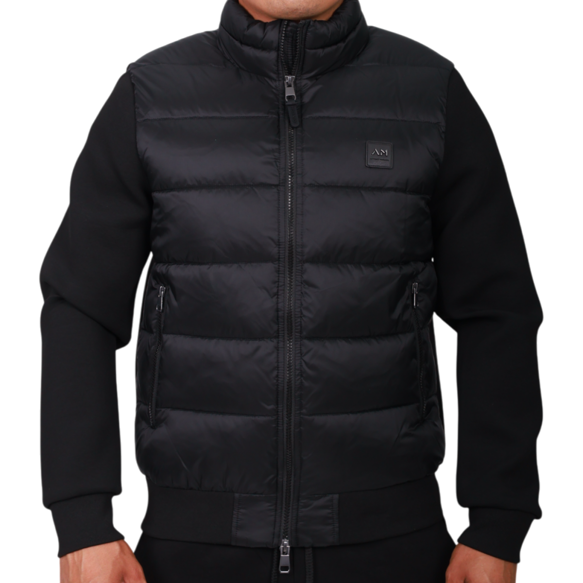 Plumas Antony Morato Brillante Relleno Sintetico Hombre Negro