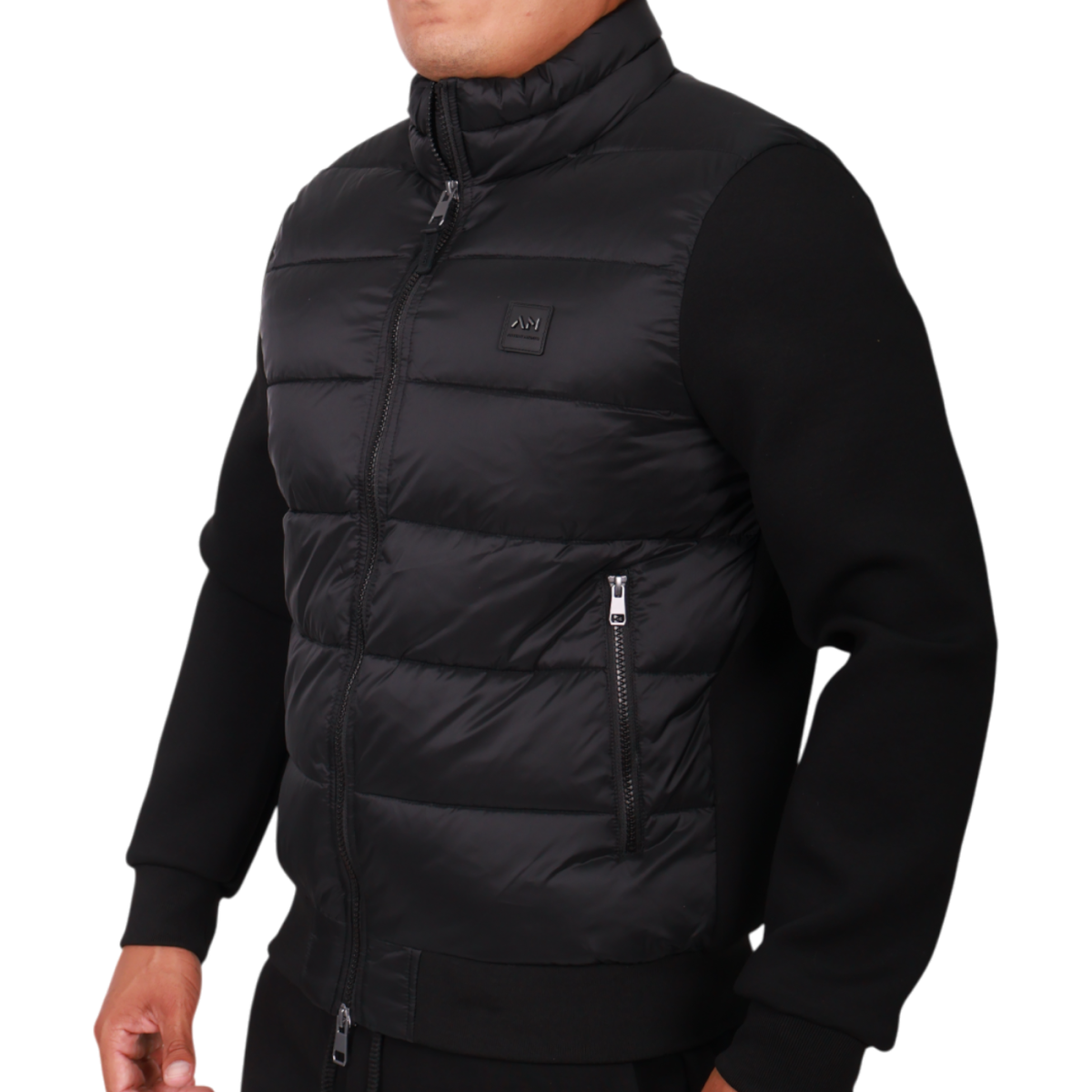 Plumas Antony Morato Brillante Relleno Sintetico Hombre Negro 2