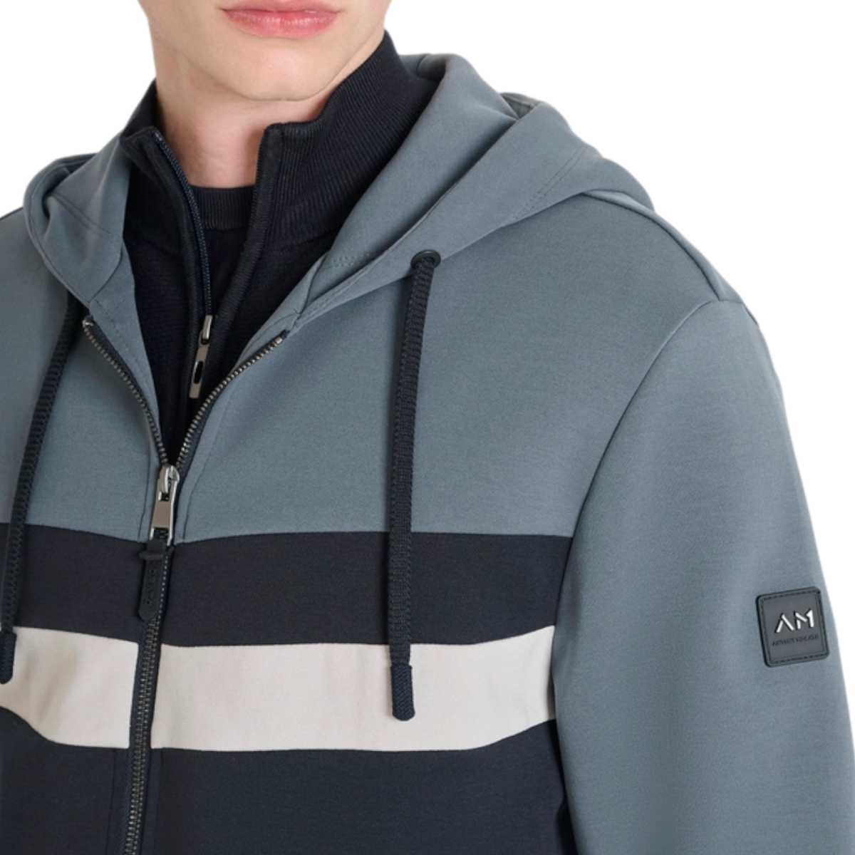 Sudadera Antony Morto Regular Fit Mezcla Algodon Hombre Gris 2