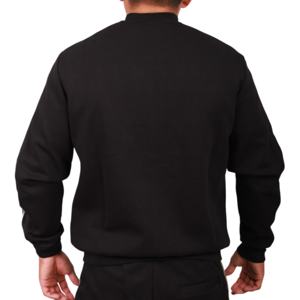Sudadera Antony Morato con Banda Brazo lateral Algodon Hombre Negro