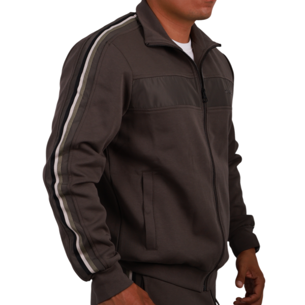 Sudadera Antony Morato con Banda Brazo lateral Algodon Hombre Verde