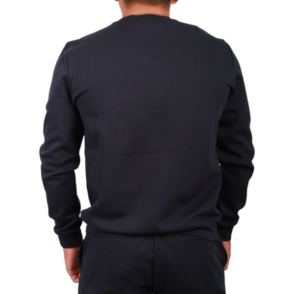 Sudadera Antony Morato Cuello Redondo Logo Estampado Hombre Marino