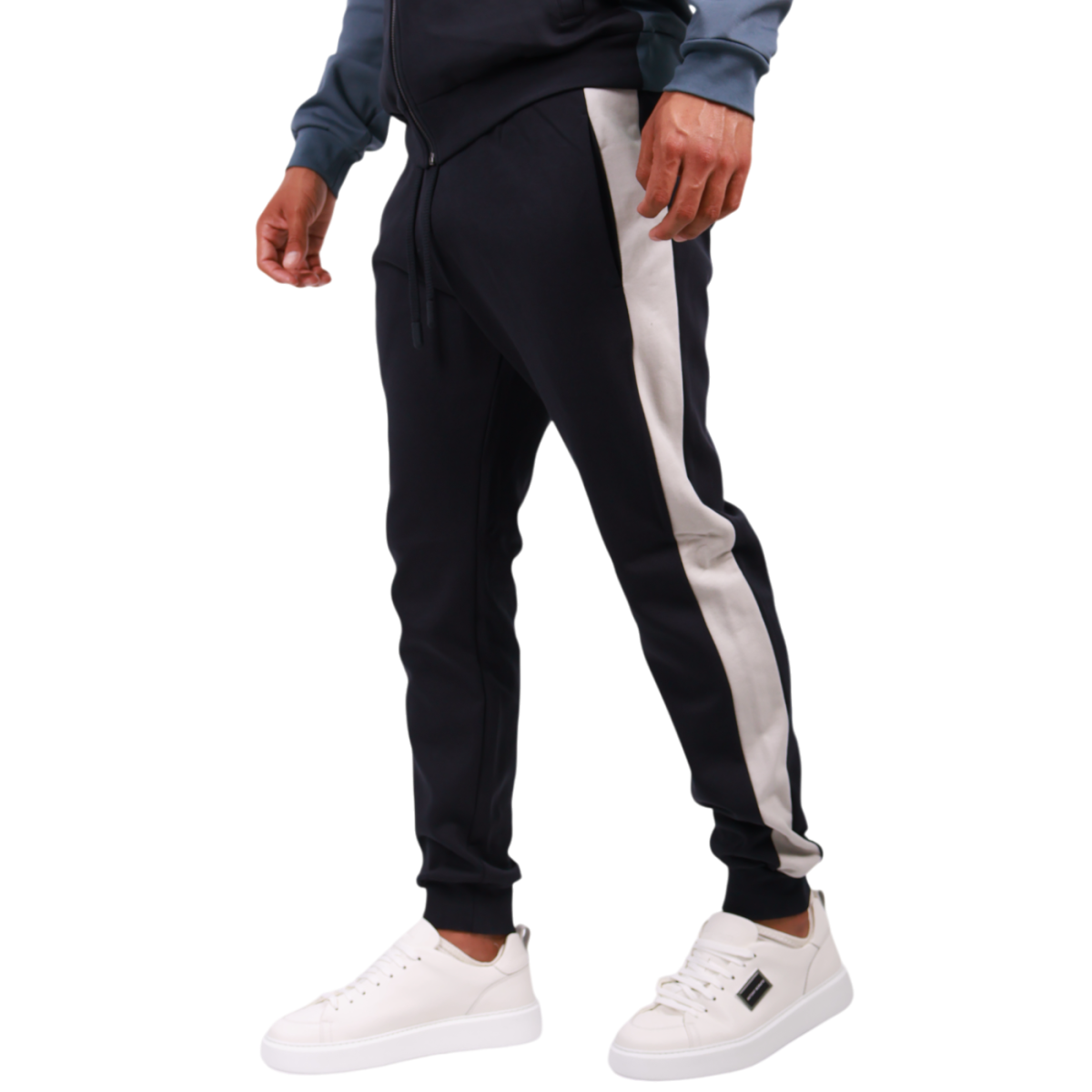 Pantalon Antony Morato Regular Fit con Bandas Hombre Marino 2