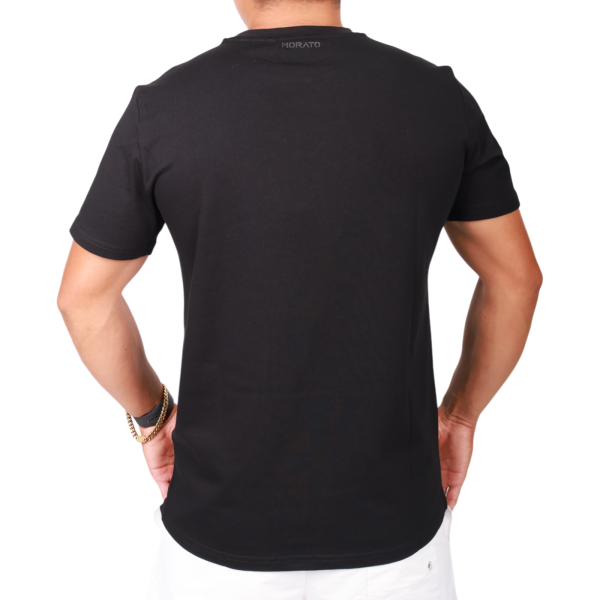 Camiseta Antony Morato Punto Algodon Tigre Estampado Hombre Negro