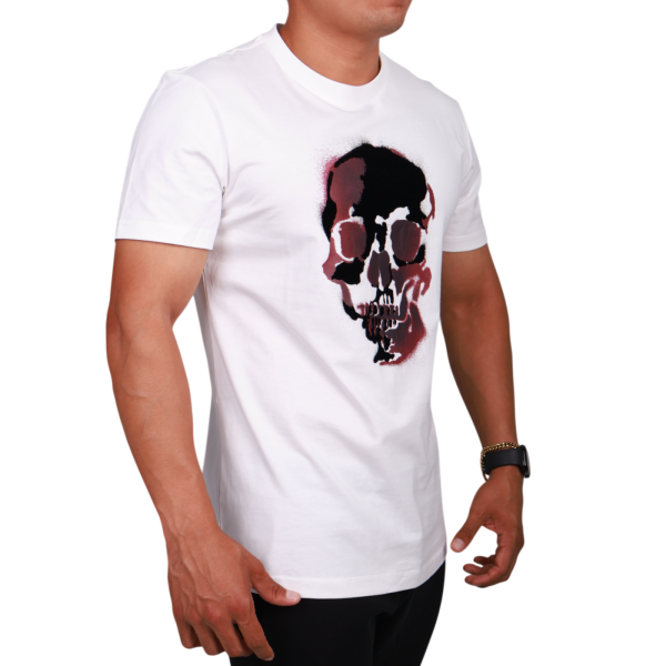 Camiseta Antony Morato Regular Fit Calavaera Multicolor Hombre Blanco Antony Morato | Camisetas  - Estilo urbano premium