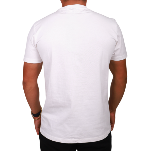 Camiseta Antony Morato Regular Fit Calavaera Multicolor Hombre Blanco
