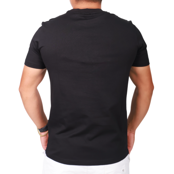 Camiseta Antony Morato Regular Fit Calavaera Multicolor Hombre Negro