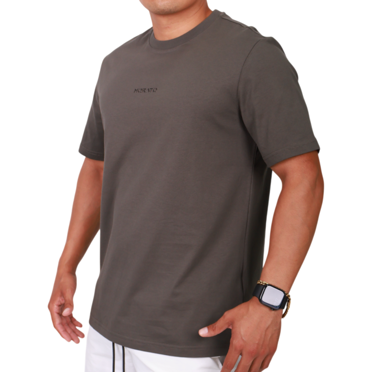 Camiseta Antony Morato Logo Estampado Esponja Hombre Verde 2