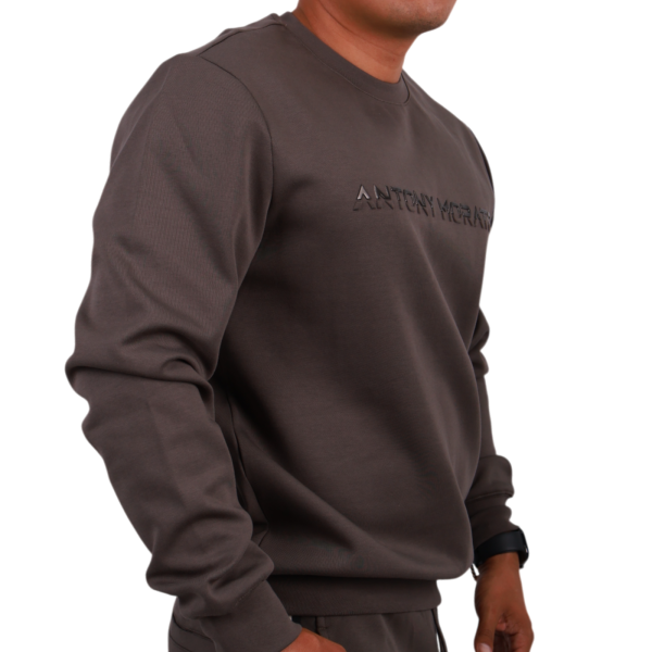 Sudadera Antony Morato Slim Fit mezcla Algodon con Logo Hombre Verde