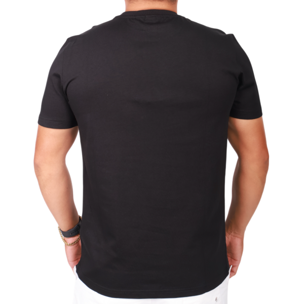Camiseta Antony Morato Logo New 3D Punto de Algodon Hombre Negro