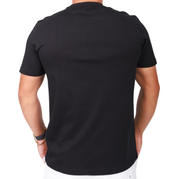 Camiseta Antony Morato Logo Estampado Laminado Hombre Negro