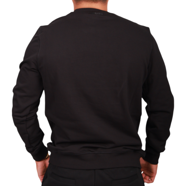 Sudadera Antony Morato de Algodon Sostenible Estampado Calavera Negro Antony Morato | Sudaderas  - Estilo urbano premium