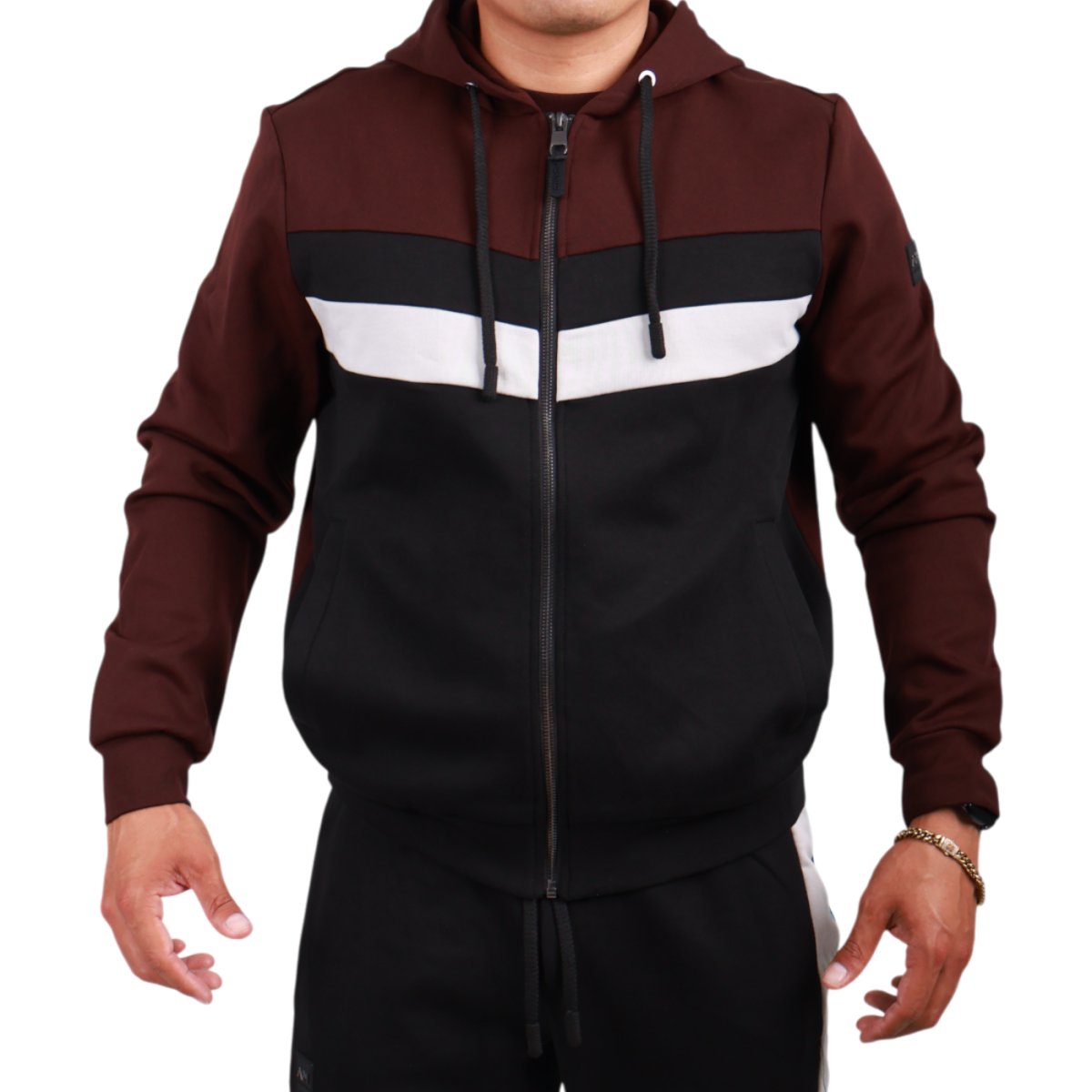 Sudadera Antony Morto Regular Fit Mezcla Algodon Hombre Burdeos