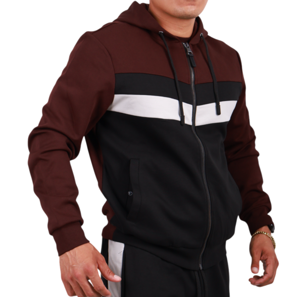 Sudadera Antony Morto Regular Fit Mezcla Algodon Hombre Burdeos