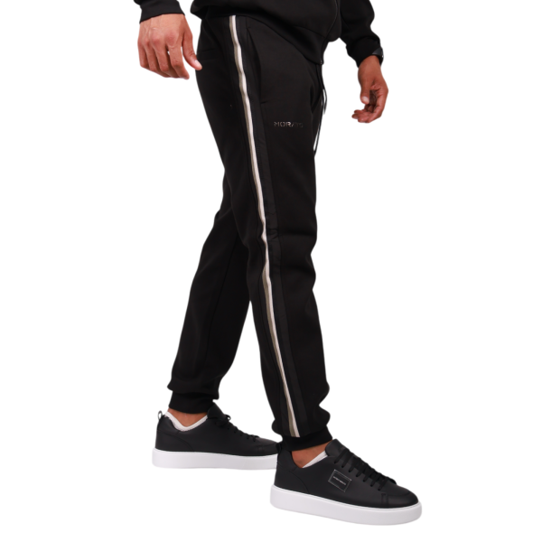 Pantalon Antony Morato con Bandas Mezcla Algodon Hombre Negro