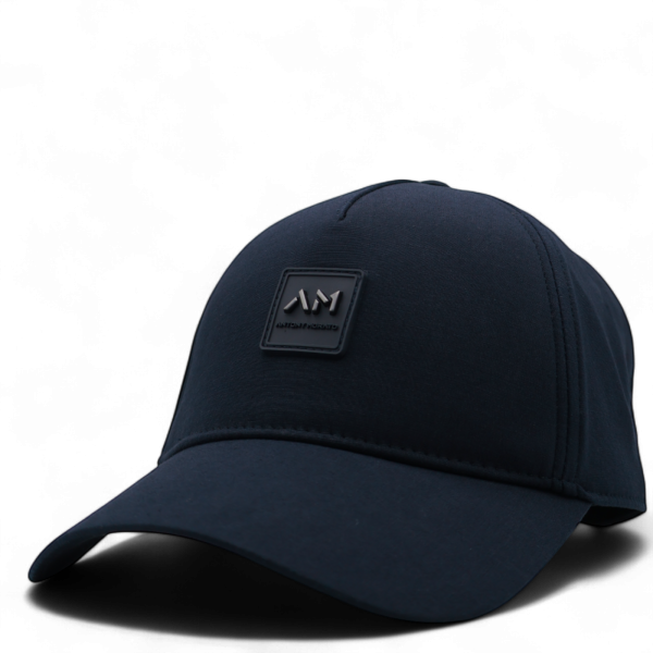 Gorra Antony Morato Logo Placa AM Azul Marino