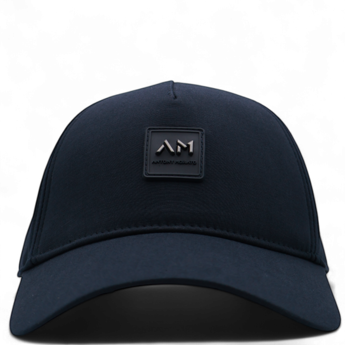 Gorra Antony Morato Logo Placa AM Azul Marino 2
