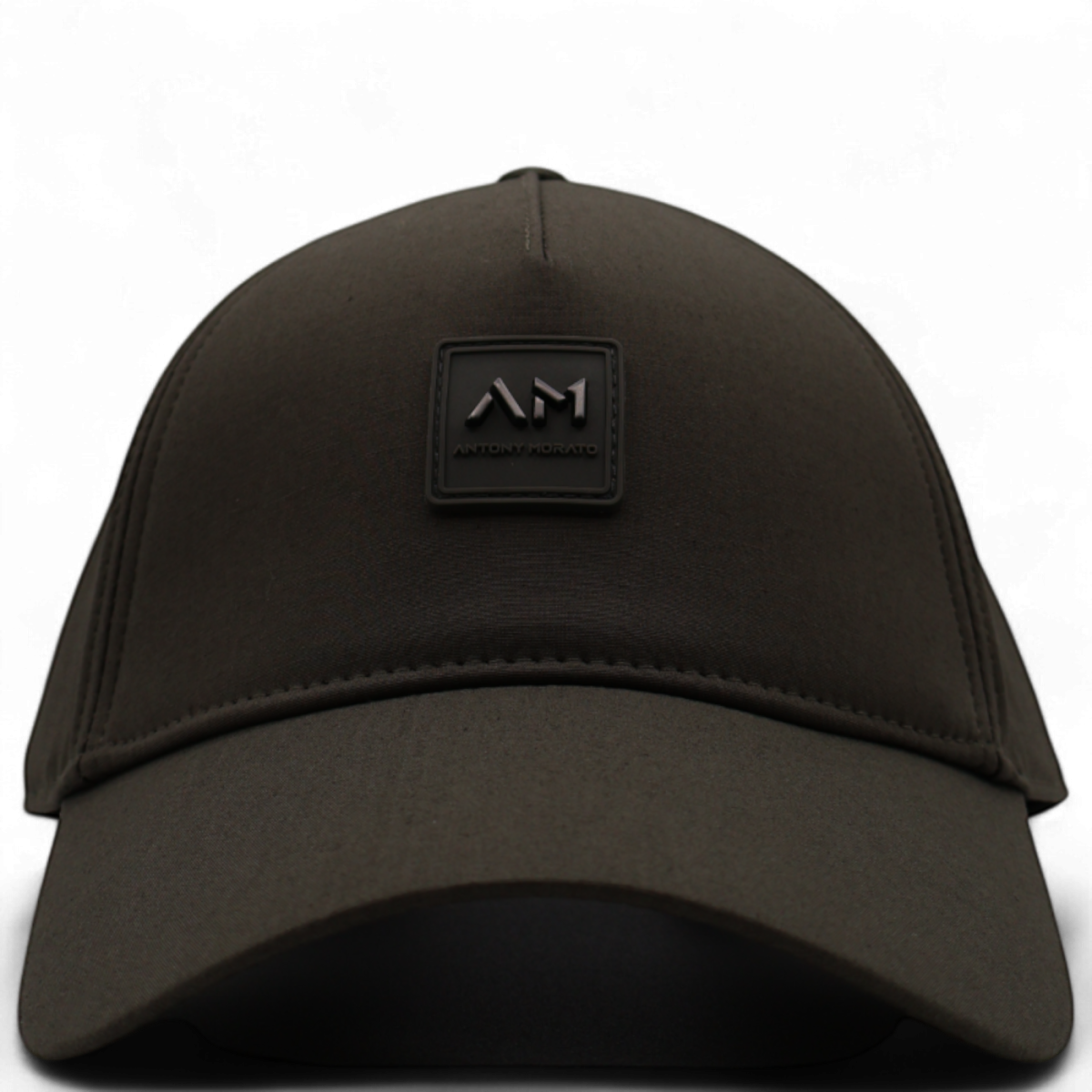 Gorra Antony Morato Logo Placa AM Verde 2