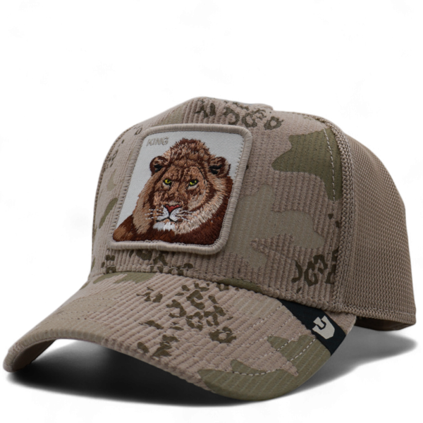 Gorra Goorin Bros León King Corduroy Camo