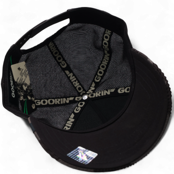 Gorra Goorin Bros Panther Corduroy Camo Negra