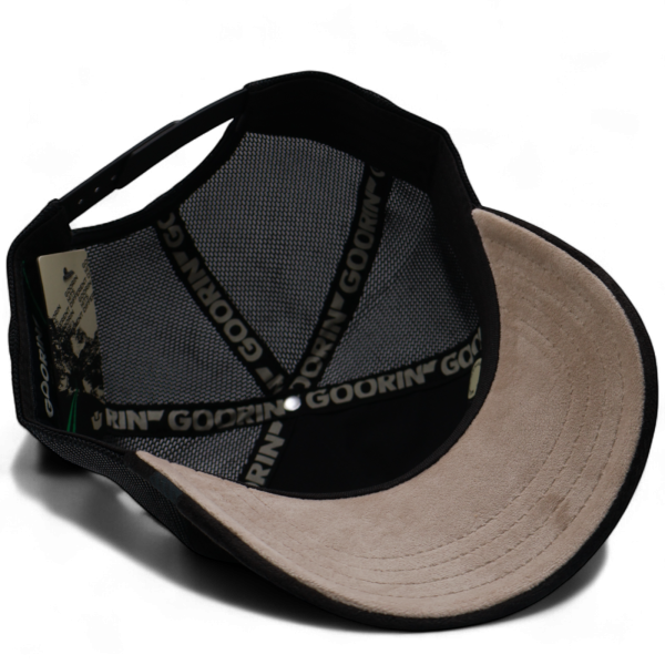 Gorra Goorin Bros Pantera Strength Panther Velour Negra