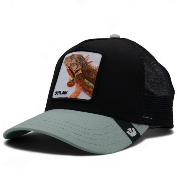 Gorra Goorin Bros Lagarto The Outlaw Negra