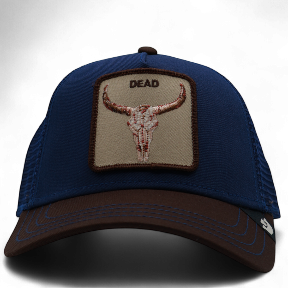 Gorra Goorin Bros Buey Dead Azul y Marrón 2
