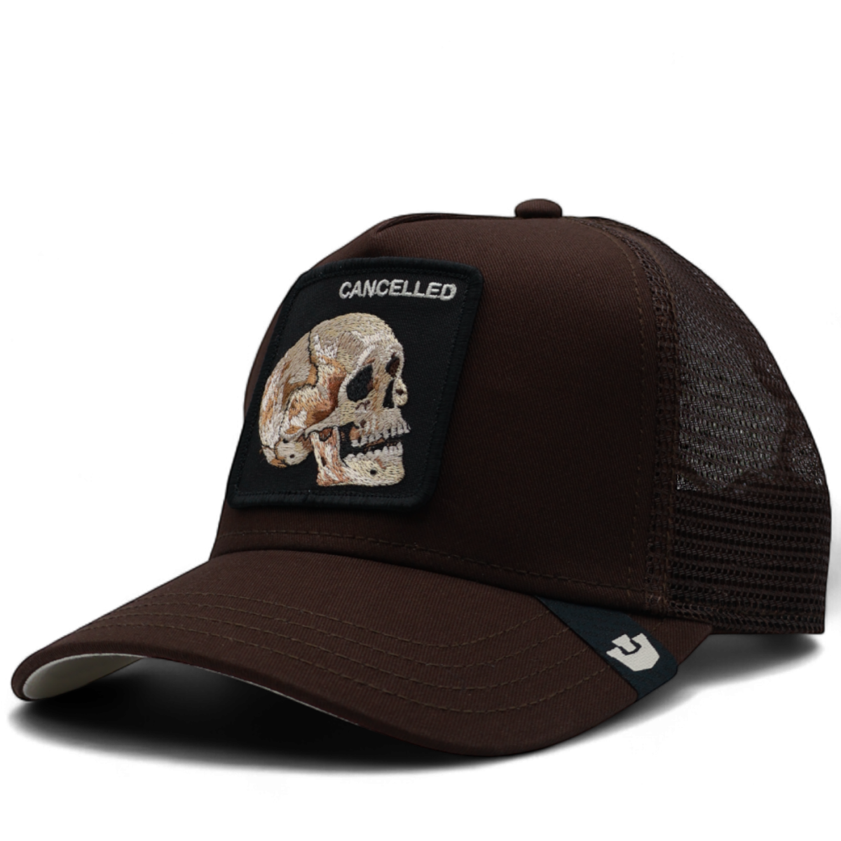 Gorra Goorin Bros Calavera The Cancelled Skull Grit Marrón