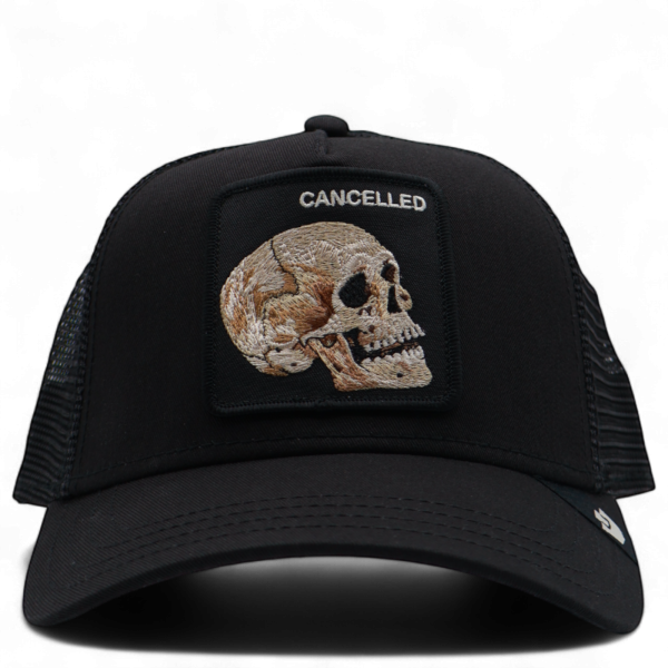 Gorra Goorin Bros Calavera The Cancelled Skull Grit Negra