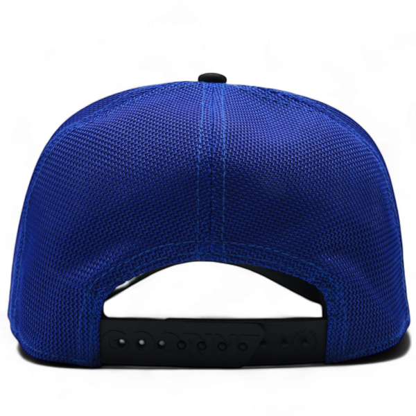 Gorra Goorin Bros Perro Pitbull Flex Azul y Negra