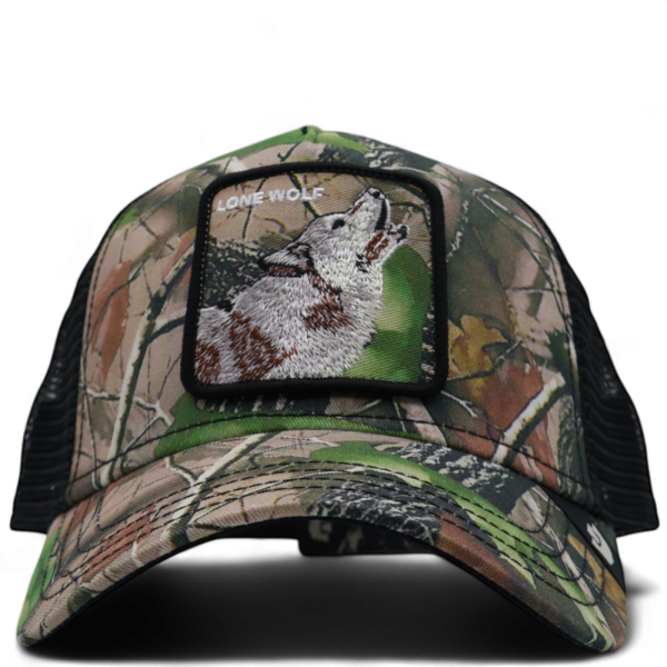 Gorra Goorin Bros Lobo Camuflaje Lone Wolf