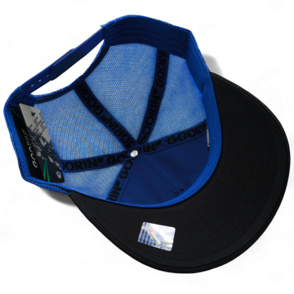 Gorra Goorin Bros Oso Beast Azul y Negro