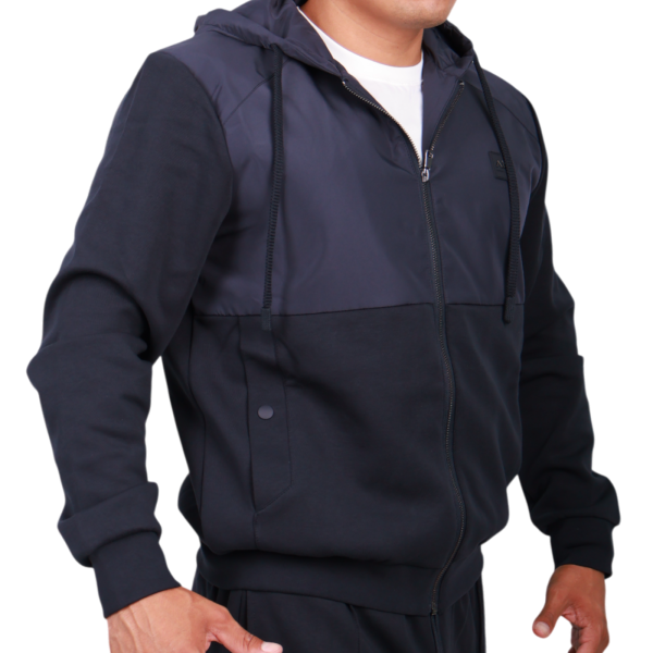 Sudadera Antony Morto Regular con Cremallera Azul Marino Antony Morato | Sudaderas  - Estilo urbano premium