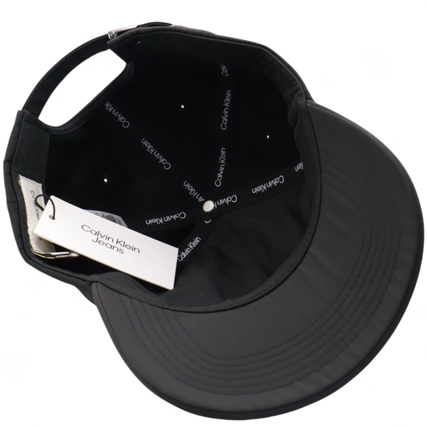 Gorra Calvin Klein Monologo Panel 6 Negro