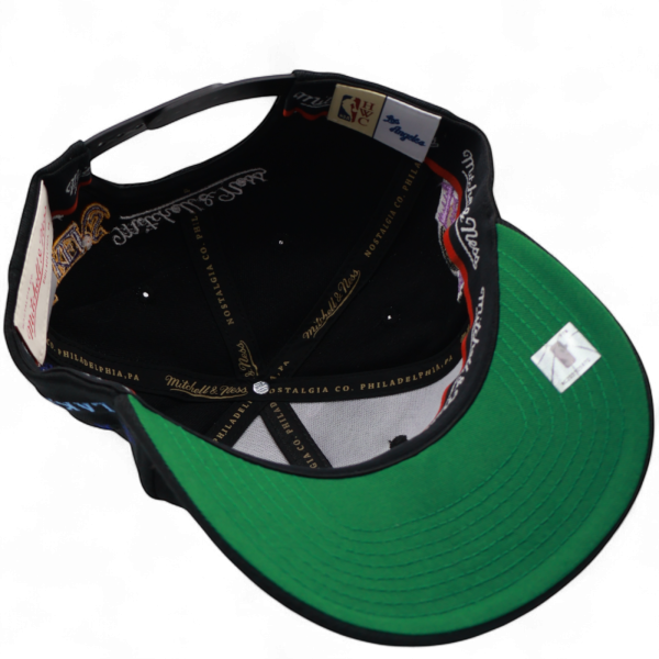 Gorra Mitchell & Ness Los Angeles Lakers NBA Spot Negro