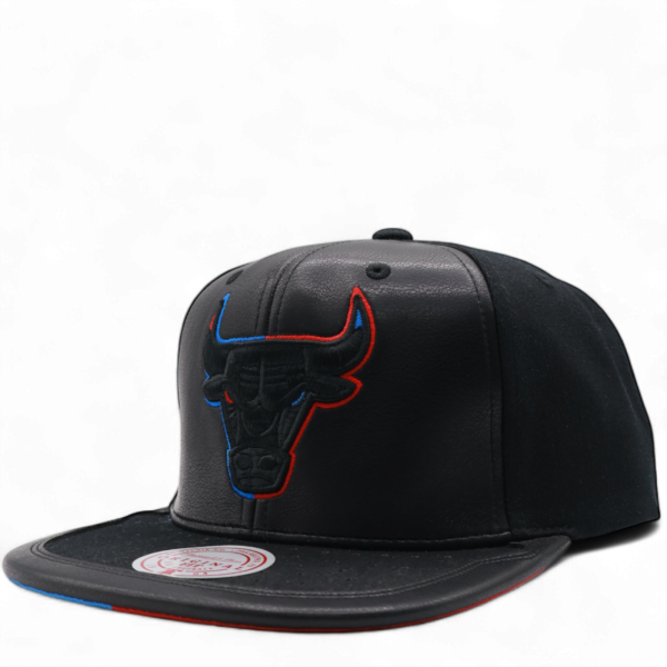 Gorra Mitchell & Ness Chicago Bulls Day Negro