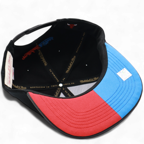 Gorra Mitchell & Ness Chicago Bulls Day Negro