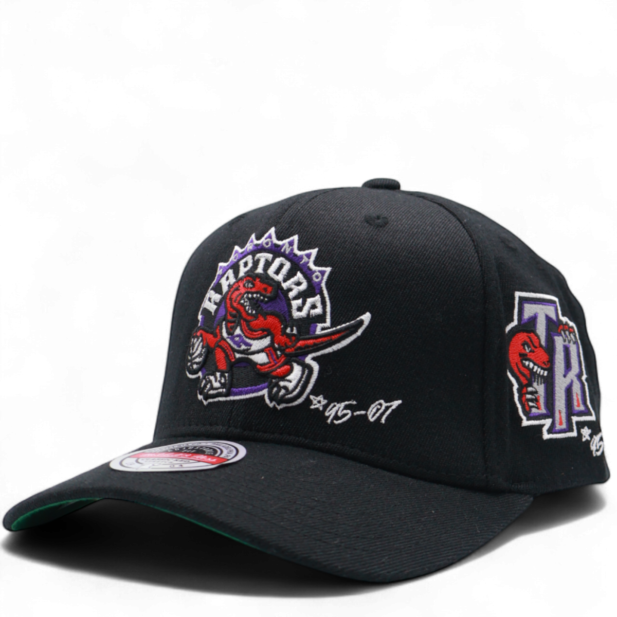 Gorra Mitchell & Ness Toronto Raptors NBA Spot Negro