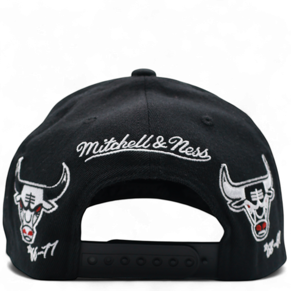 Gorra Mitchell & Ness Chicago Bulls NBA Spot Negro