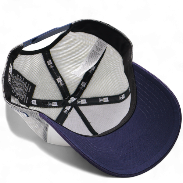 Gorra New Era New Era Patch Lona de algodón blanco 9FORTY A